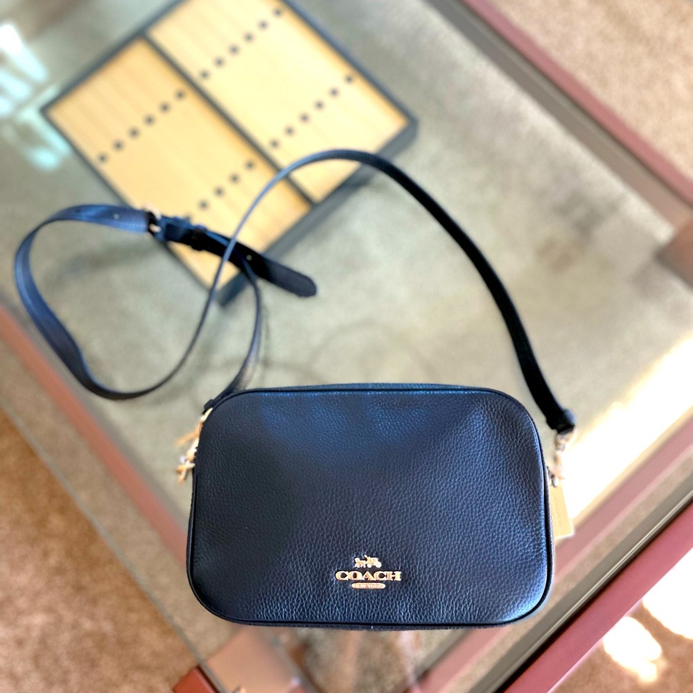 Coach Midnight Black Crossbody Bag